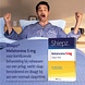 Shiepz Melatonine 5 mg Tabletten 30TB sfeerbeeld + model en verpakking Shiepz Melatonine 5 mg Tabletten 30TB sfeerbeeld + model en verpakking
