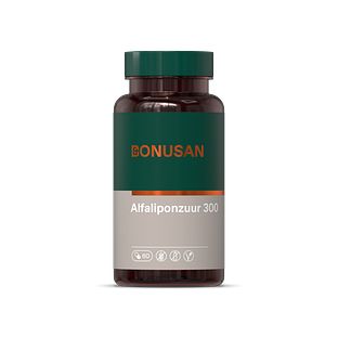 Bonusan Alfaliponzuur 300 Capsules 60CP