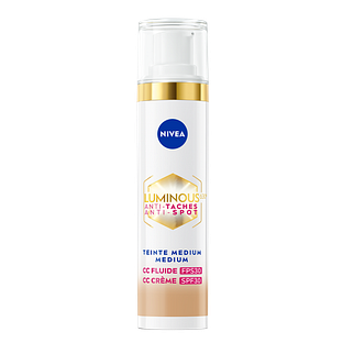 Nivea Luminous630 Antispot CC Fluid SPF30 - 02 Medium 40ML