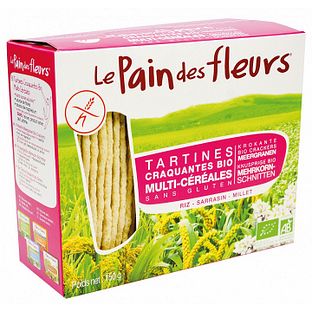 Le Pain des Fleurs Meergranen Crackers 150GR
