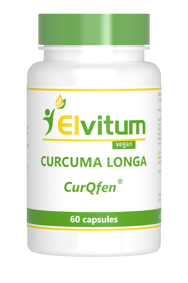 Elvitum Curcuma Longa Curqfen Capsules afbeelding