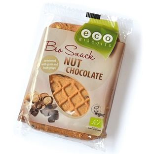 Eco Biscuit Nut Chocolate Bio Snack 45GR