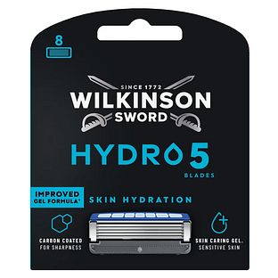 Wilkinson Hydro 5 Regular Scheermesjes 8ST Wilkinson Hydro 5 Regular Scheermesjes 8ST