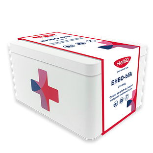 HeltiQ EHBO-blik Small 1ST schuin-bovenaanzicht