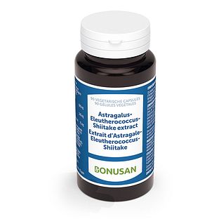 Bonusan Astragalus Eleutherococcus Shiitake Extract Capsules 90CP