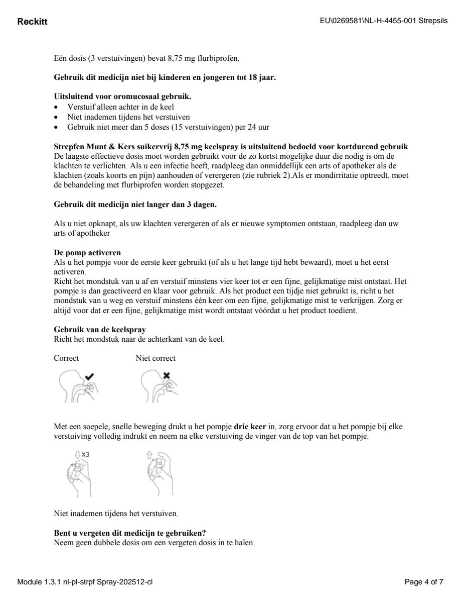 8,75mg Keelspray afbeelding van document #4, leaflet