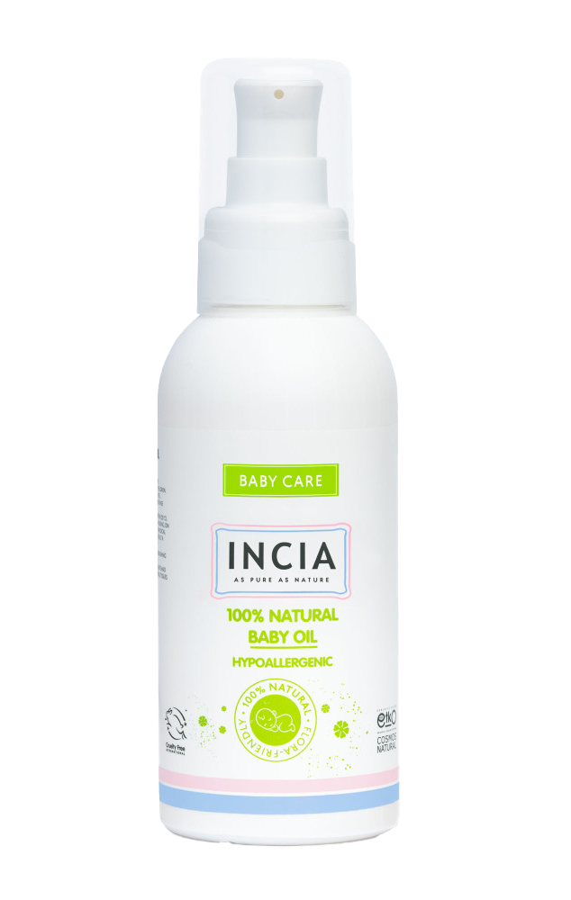 Incia Baby Care 100% Natural Baby Oil
