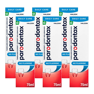 Parodontax Fluoridevrij Tandpasta Multiverpakking 6x75ML