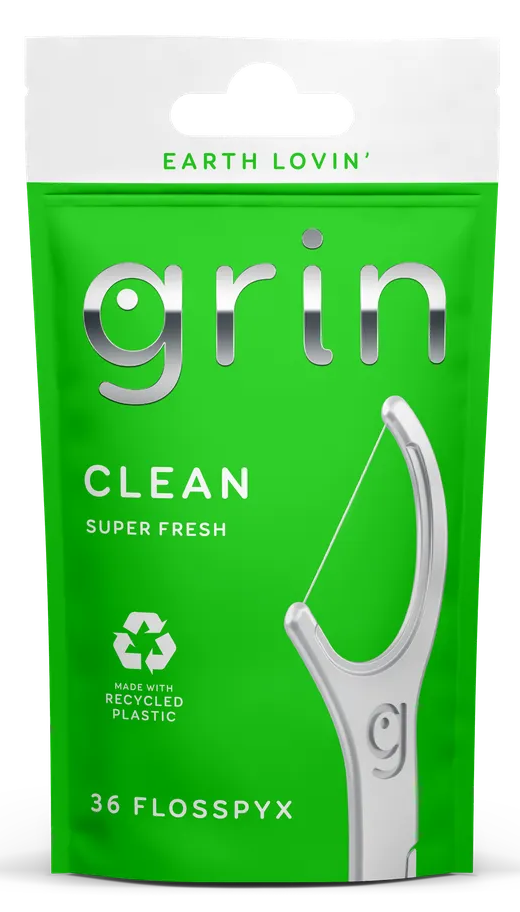Grin Clean Super Fresh Floss Picks