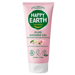 Happy Earth Mama Care Pure Shower Gel 200ML Happy Earth Mama Care Pure Shower Gel 200ML