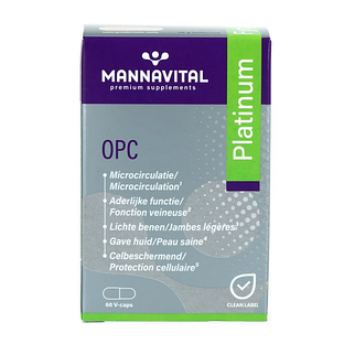MannaVital Opc Platinum Capsules 60VCP MannaVital Opc Platinum Capsules 60VCP
