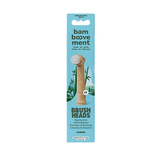 Bamboovement Brush Heads 4ST