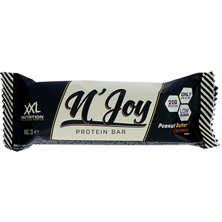 XXL Nutrition N'Joy Protein Bar - Peanut Butter & Caramel 55GR