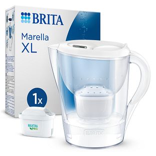 Brita Waterfilterkan Marella Wit XL + 1 Maxtra Filterpatroon 3,5LT Brita Waterfilterkan Marella Wit XL + 1 Maxtra Filterpatroon 3,5LT