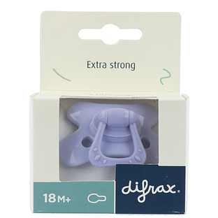 Difrax Fopspeen Natural 18+ Maanden SE Lilac Amethyst 1ST
