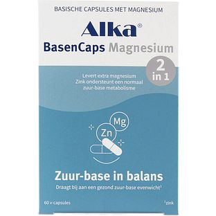 Alka BasenCaps Magnesium 2in1 Capsules 60CP Alka BasenCaps Magnesium 2in1 Capsules 60CP