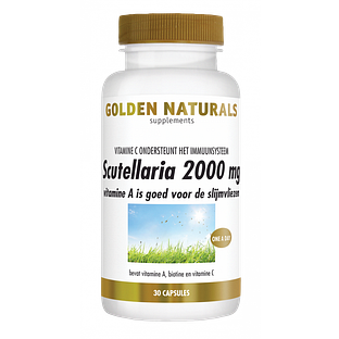 Golden Naturals Scutellaria 2000 mg Capsules 30CP