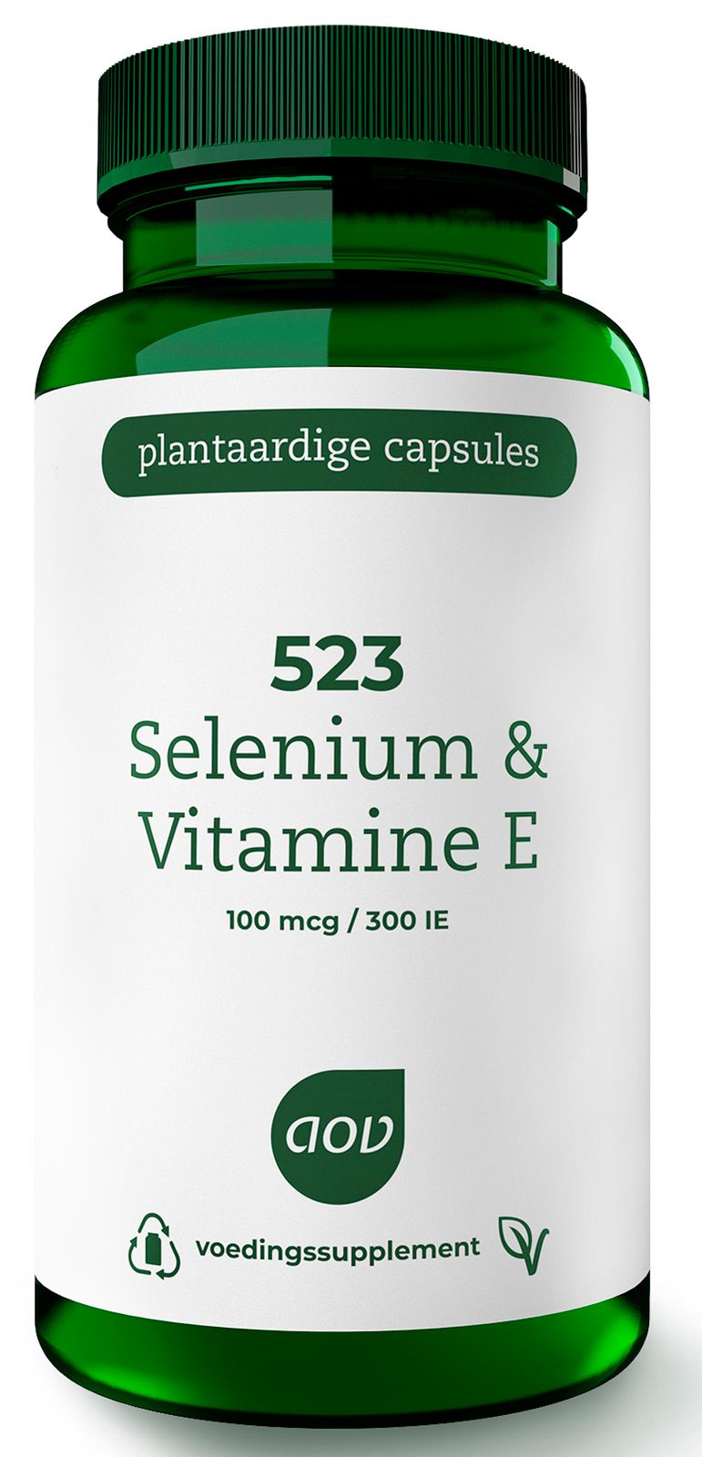 AOV 523 Selenium & Vitamine E Vegacaps 60CP