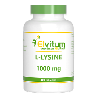 Elvitum L-Lysine 1000mg Tabletten 100TB Elvitum L-Lysine 1000mg Tabletten 100TB