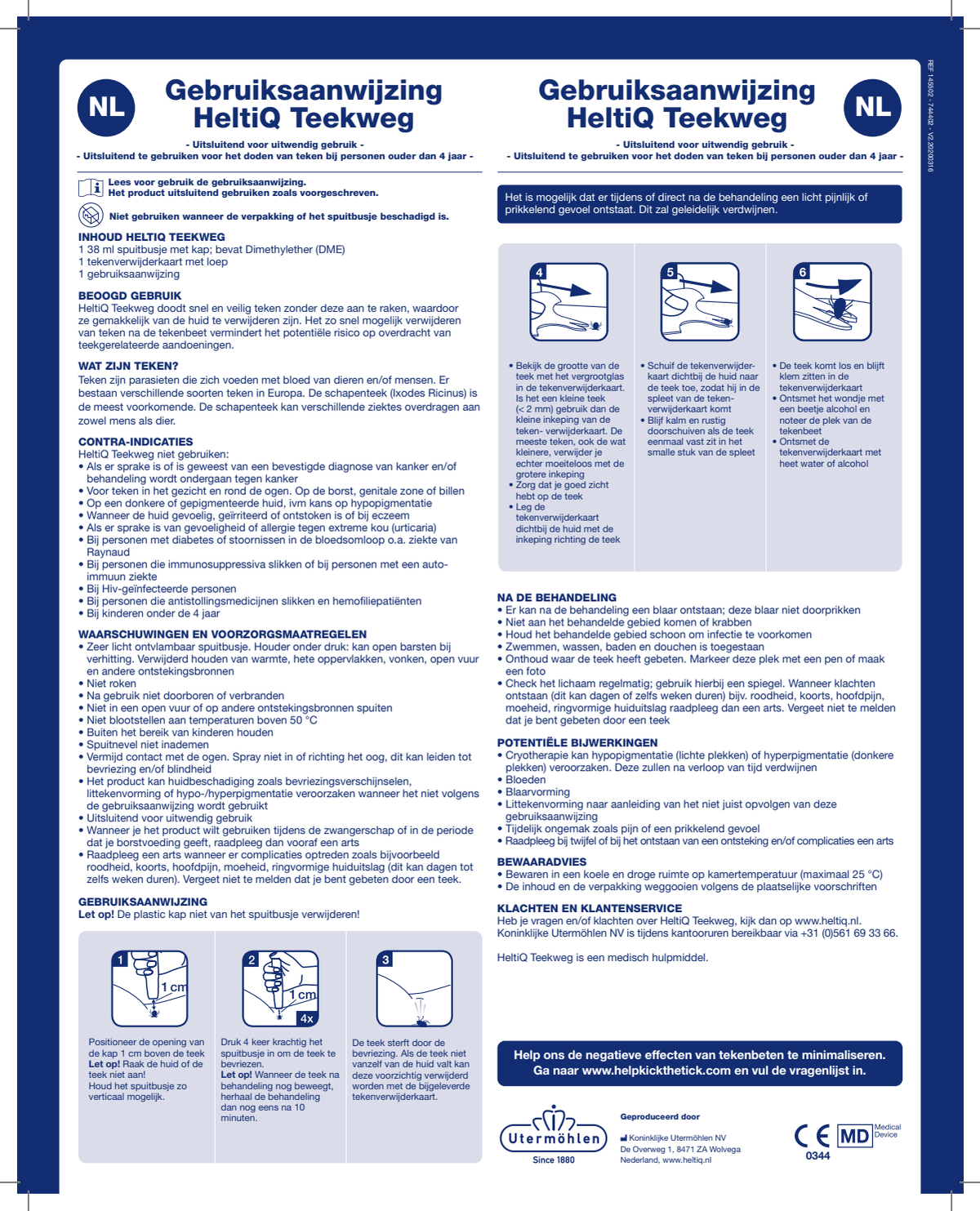 Teekweg afbeelding van document #1, instructions