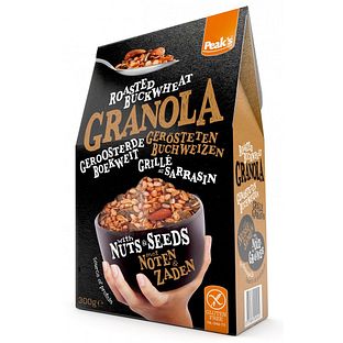 Peaks Free From Granola Boekweit met Noten & Zaden 300GR