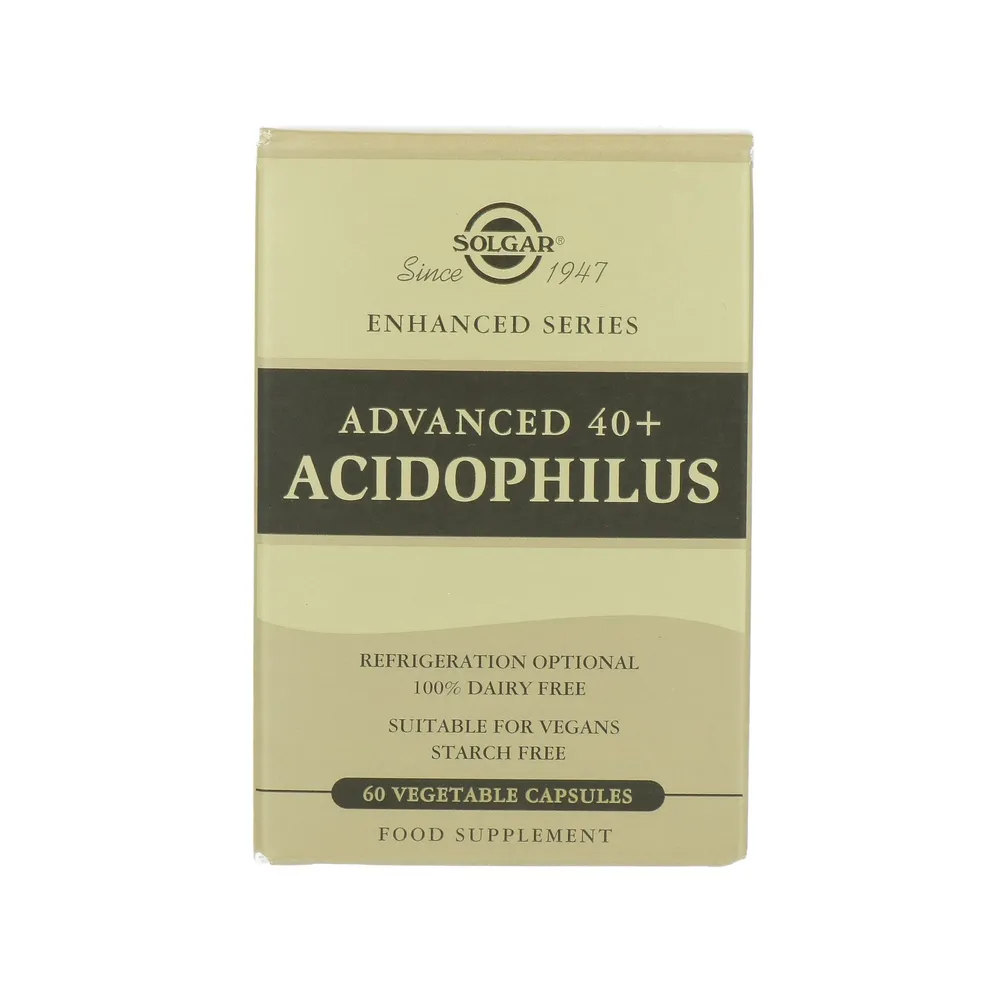 Solgar Advanced 40+ Acidophilus Capsules