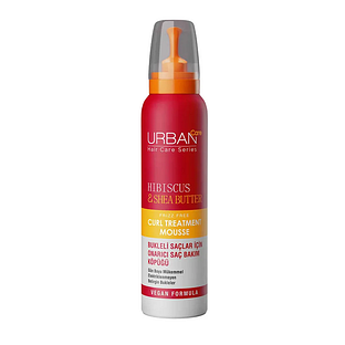 Urban Care Hibiscus & Shea Butter Curl Treatment Mousse 150ML
