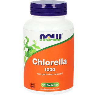 NOW Chlorella 1000mg Tabletten 120TB