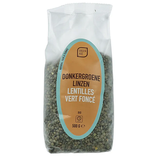 Green Age Donkergroene Linzen 500GR