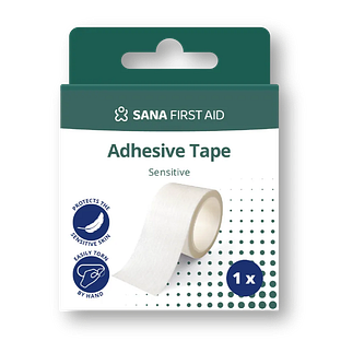 Sana First Aid Sensitive Tape Zelfklevend 1ST Sana First Aid Sensitive Tape Zelfklevend 1ST