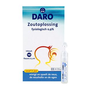 Daro Kind Zoutoplossing Fysiologisch 10ST