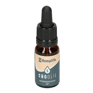 Hemplife CBG Olie 5% Druppels 10ML