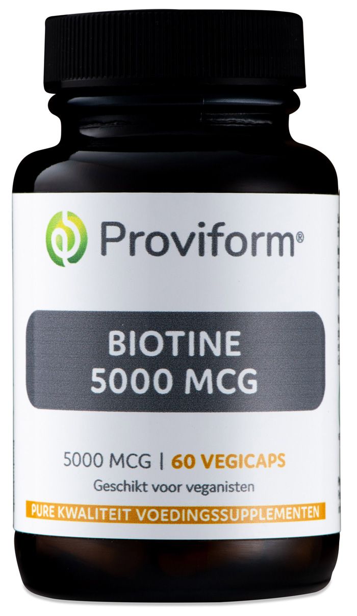Proviform Biotine 5000mcg Vegicaps 60st afbeelding