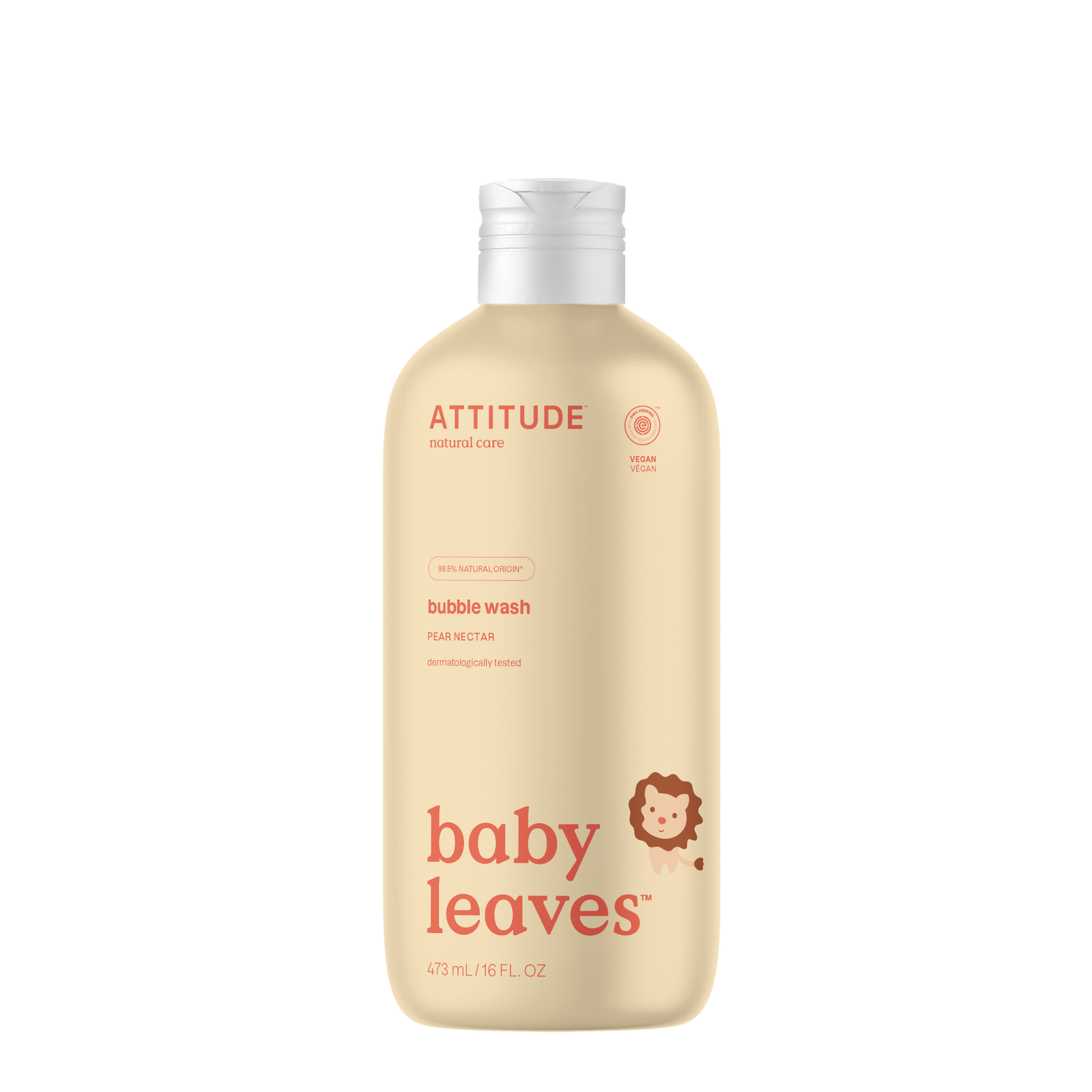 Attitude Baby Leaves Bubble Wash afbeelding