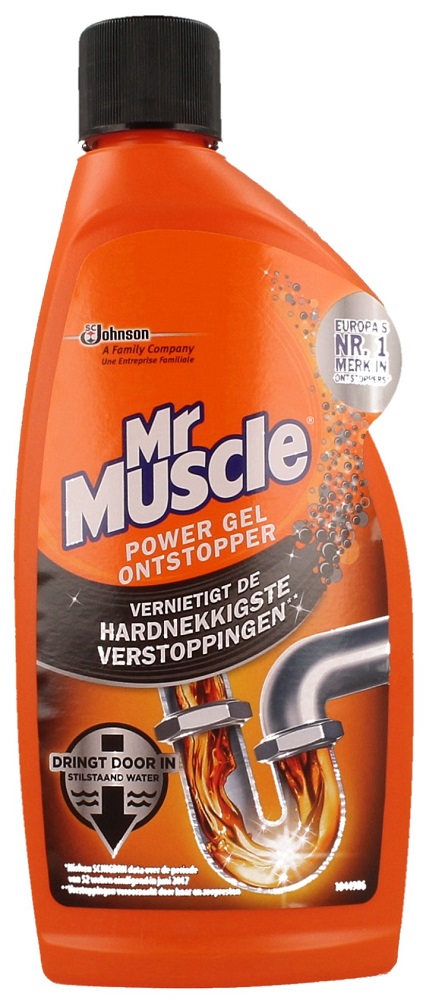 Mr Muscle Power Gel Ontstopper Mr Muscle Power Gel Ontstopper