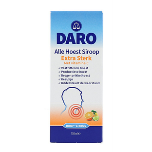 Daro Alle Hoest Siroop Extra Sterk 150ML