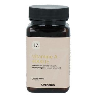 Ortholon Vitamine A 4000 IE Capsules 60CP