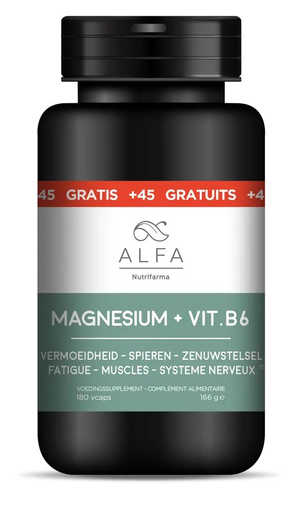 Alfa Magnesium & Vit B6 Capsules
