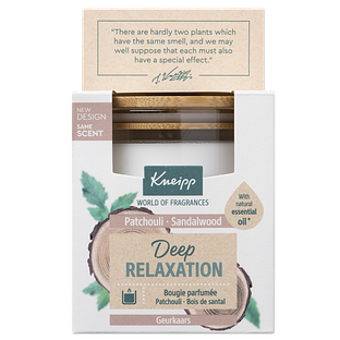 Kneipp Geurkaars Sandalwood Patchouli 145ML
