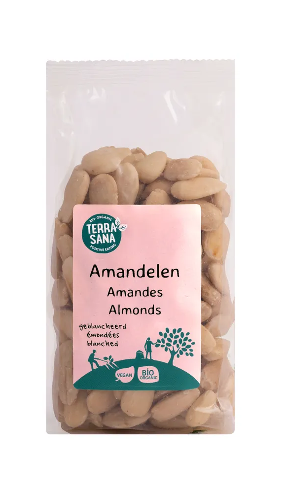 Terrasana Amandelen Wit Bio afbeelding