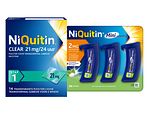 Niquitin Minizuigtabletten Mint 2.0mg + Clear Pleisters 21mg Stap 1 Combi 2ST