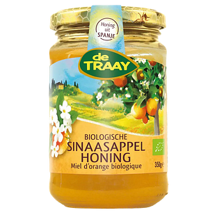 De Traay Biologische Sinaasappel Honing 350GR