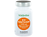 VitOrtho B12 Actief Formule 5000mcg Zuigtabletten 60TB