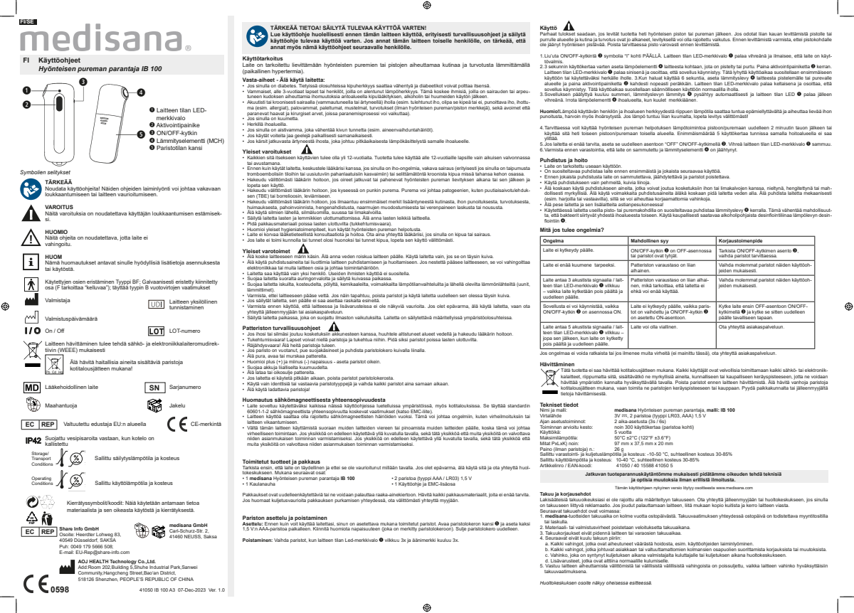 IB100 Insectenbeet Verzachter afbeelding van document #9, instructions