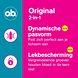 OB Original Dynamic Fit Tampons Ultra 16ST dynamische pasvorm en lekbescherming OB Original Dynamic Fit Tampons Ultra 16ST dynamische pasvorm en lekbescherming