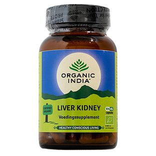Organic India Liver Kidney Capsules 90CP