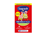 Dagravit Kids Extra 6-12 jaar Multivitaminen Kauwtabletten 60KTB