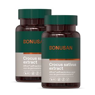 Bonusan Crocus Sativus Extract Capsules 2x60CP