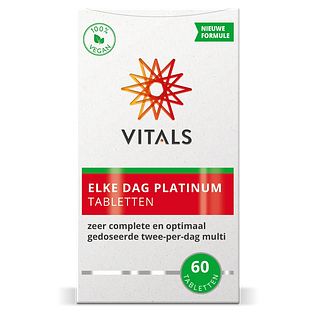 Vitals Elke Dag Platinum Tabletten 60TB