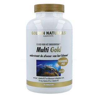 Golden Naturals Multi Gold Tabletten 90TB Golden Naturals Multi Gold Tabletten 90TB